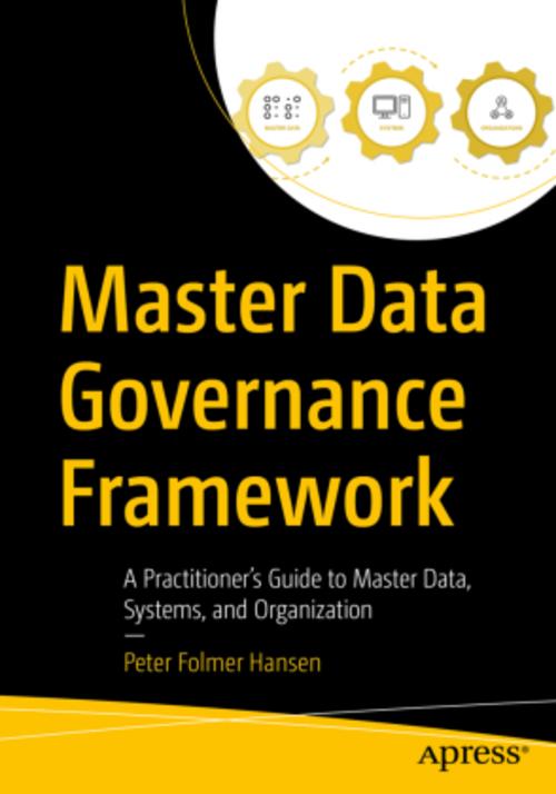 Buchcover: Master Data Governance Framework