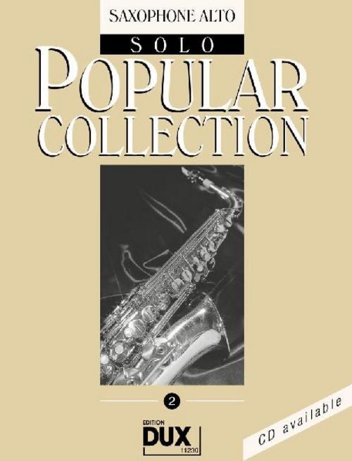 Buchcover: Popular Collection 2. Saxophone Alto Solo