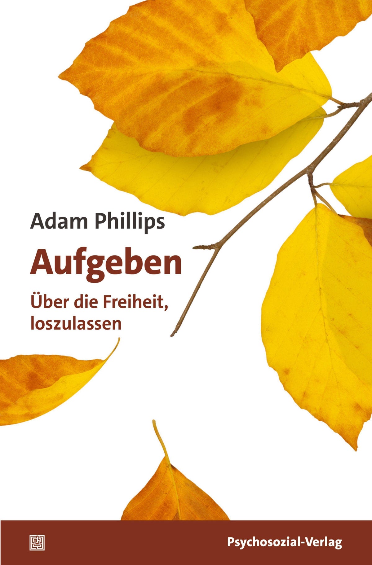 Buchcover: Aufgeben