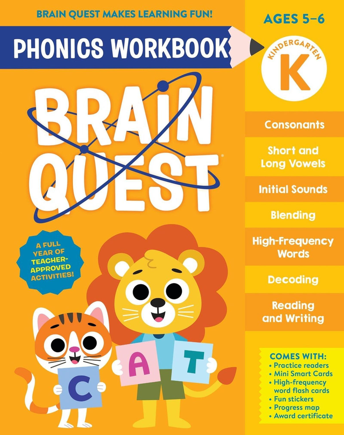 Buchcover: Brain Quest Phonics Workbook: Kindergarten