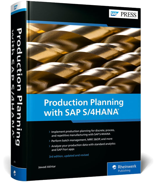 Buchcover: Production Planning with SAP S/4HANA