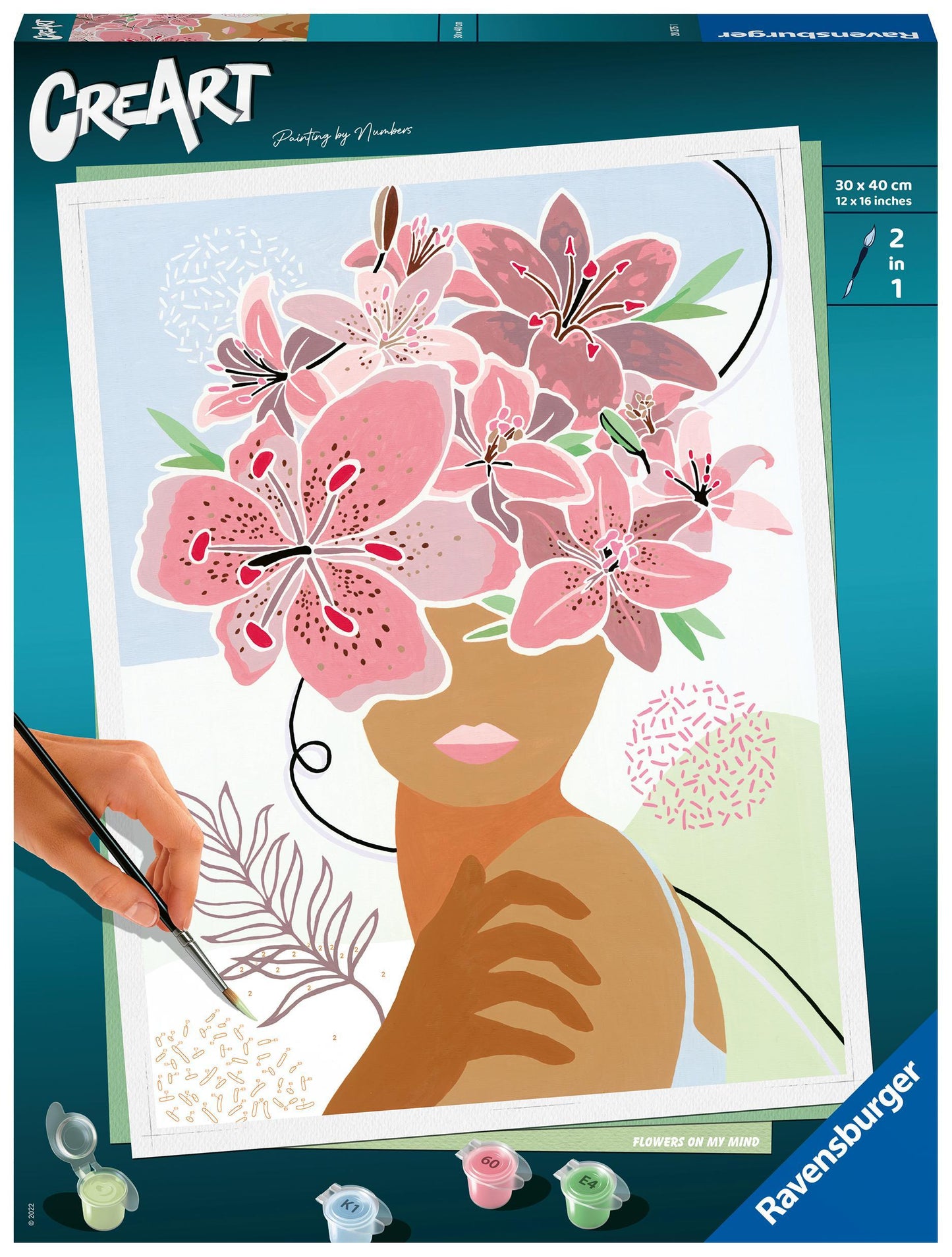 CreArt Adults Trend - Gedankenblumen