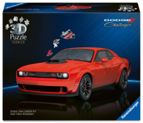 3D Puzzle Iconics: Dodge Chall. R/T Scat Pack Widebody