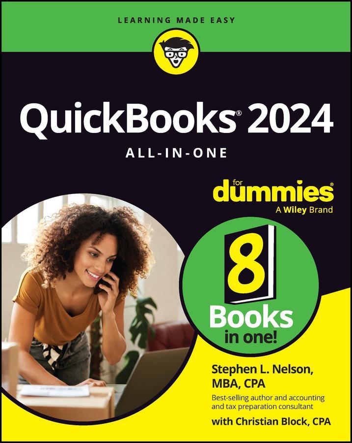 Buchcover: QuickBooks 2024 All-in-One For Dummies