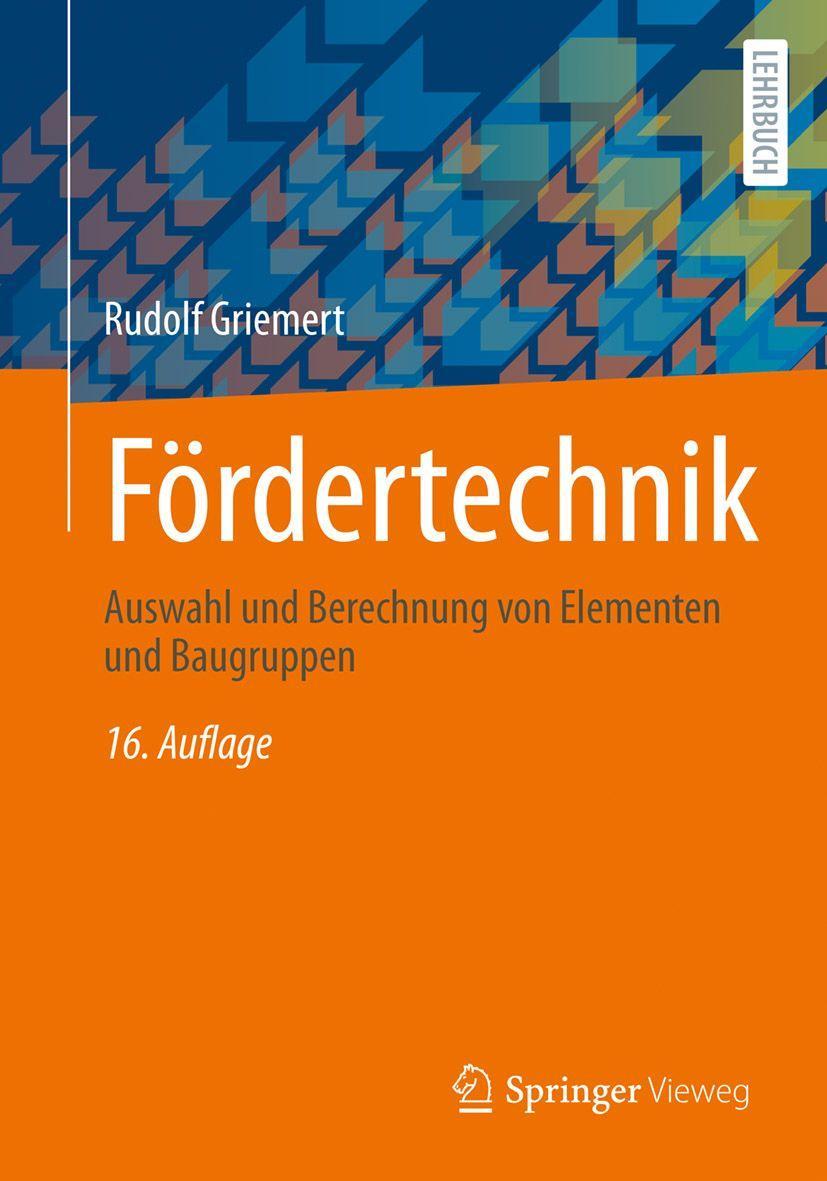 Buchcover: Fördertechnik
