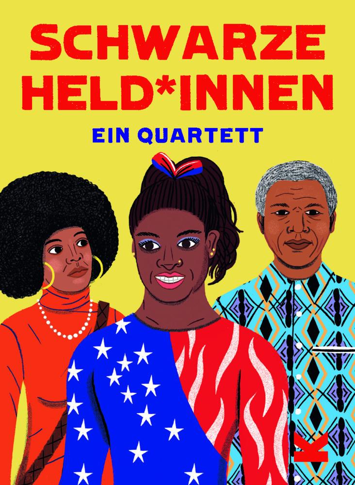 Buchcover: Schwarze Held-innen - Ein Quartett