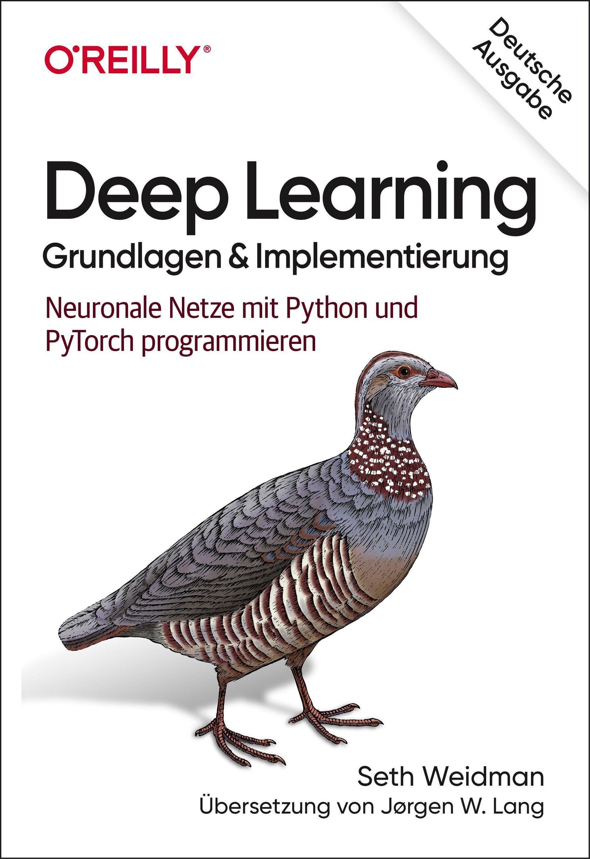 Buchcover: Deep Learning - Grundlagen und Implementierung