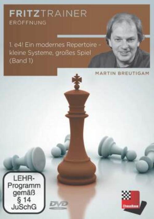 1. e4! Ein modernes Repertoire - kleine Systeme, großes Spiel (Band 1),DVD-ROM