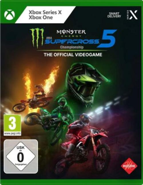 Monster Energy Supercross - The Official Videogame 5,1 Xbox One-Blu-ray Disc