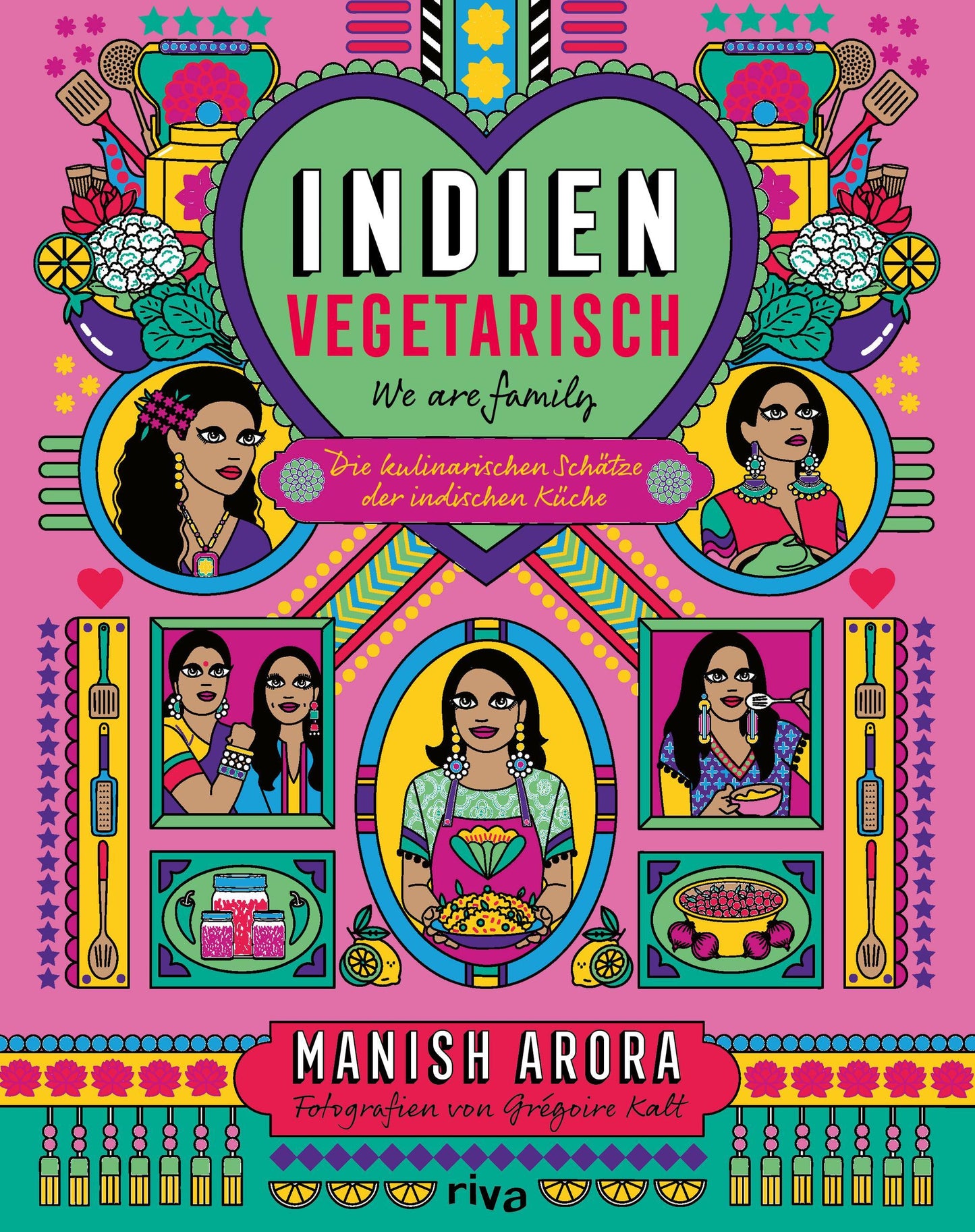 Buchcover: Indien vegetarisch