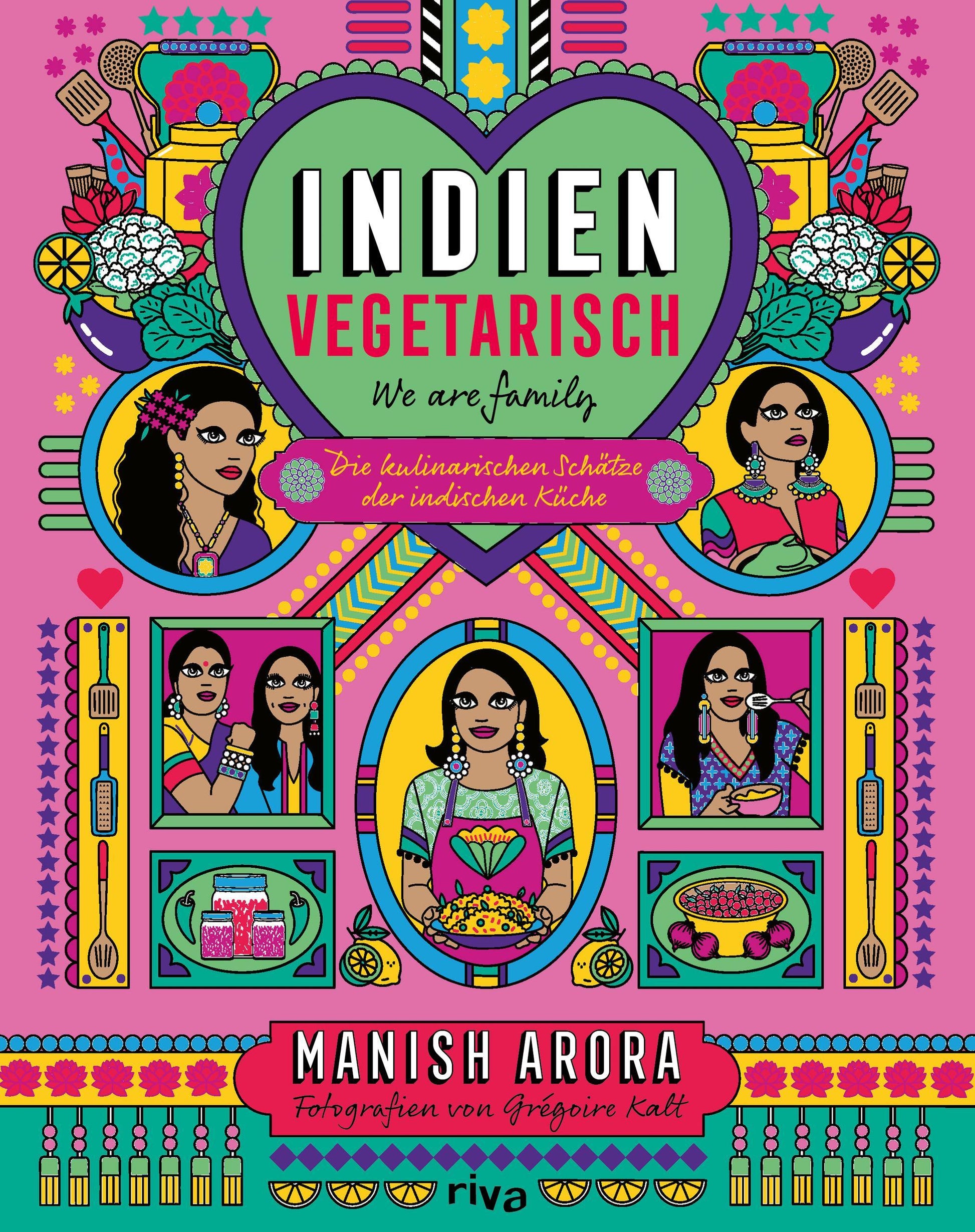 Buchcover: Indien vegetarisch