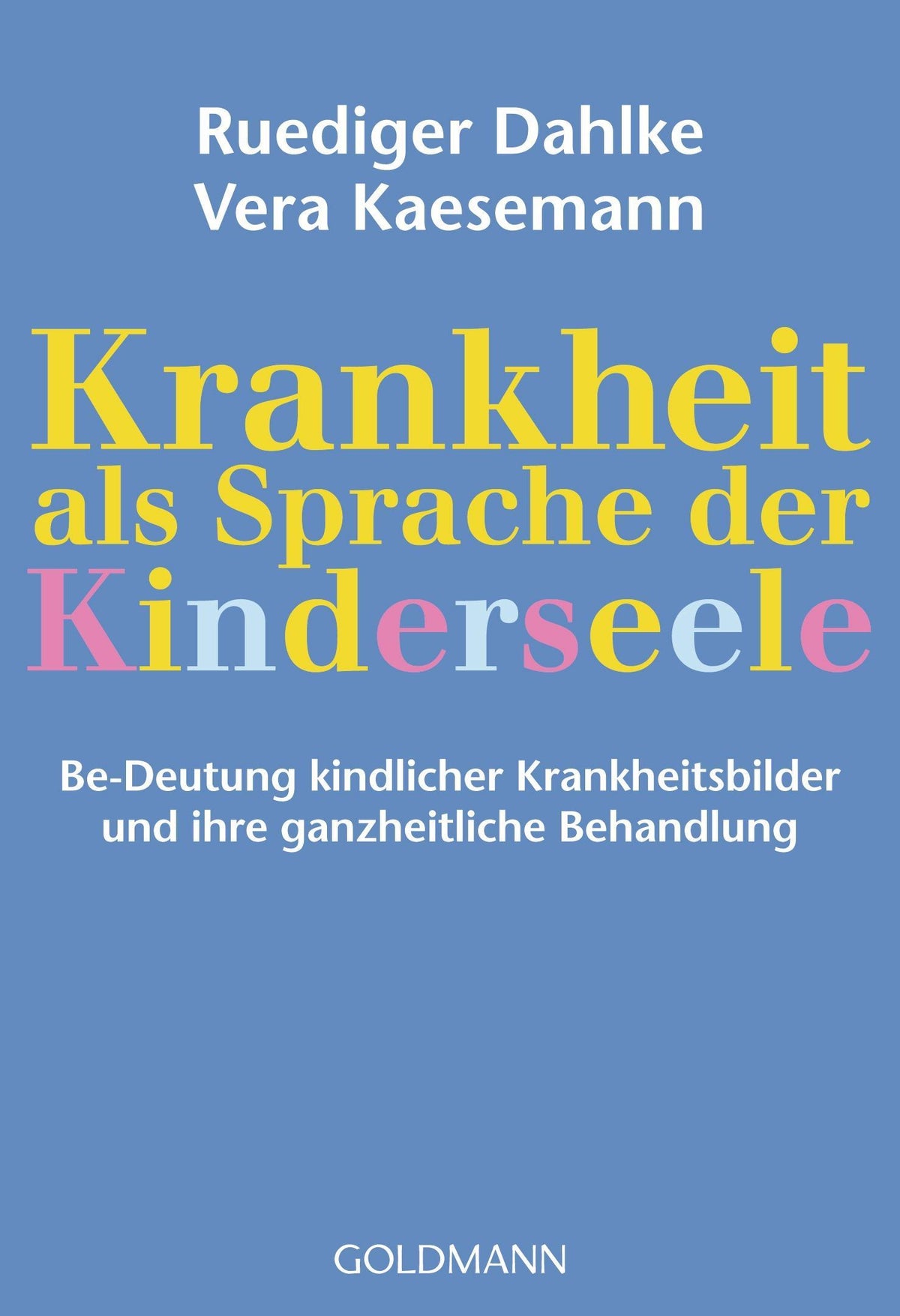 Buchcover: Krankheit als Sprache der Kinderseele