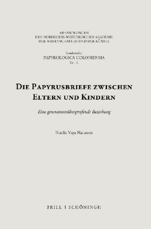 Die Papyrusbriefe zwischen Eltern und Kindern