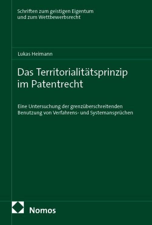 Das Territorialitätsprinzip im Patentrecht