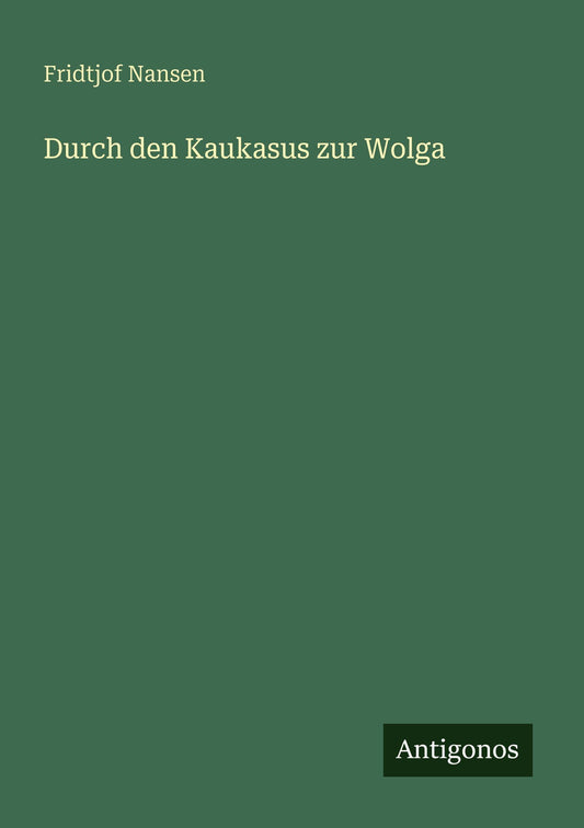 Durch den Kaukasus zur Wolga