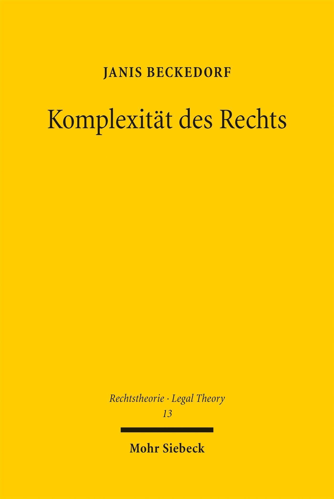 Komplexität des Rechts