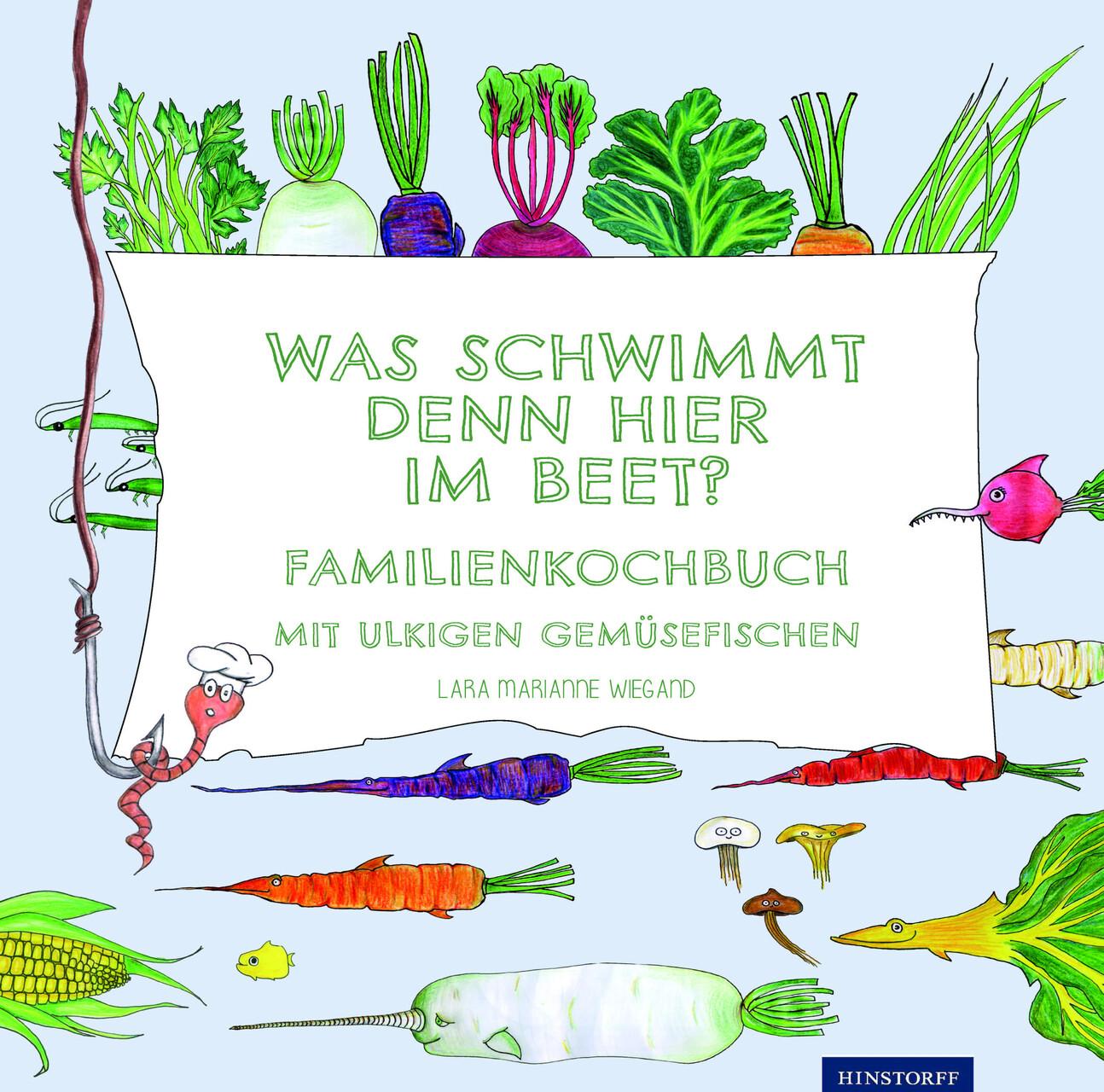 Buchcover: Was schwimmt denn hier im Beet?