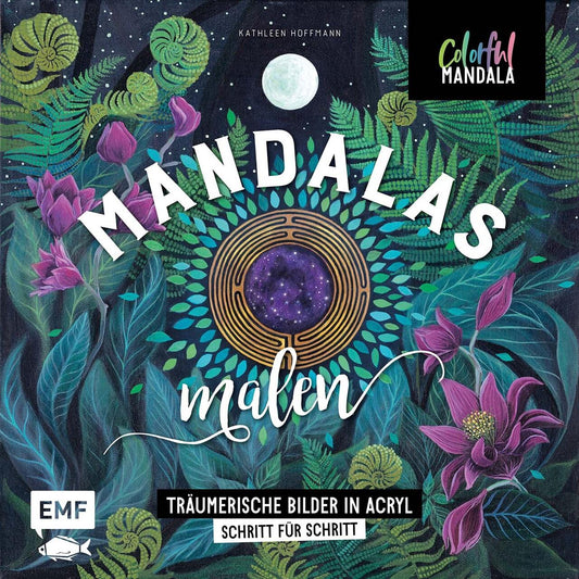 Buchcover: Colorful Mandala - Mandalas malen
