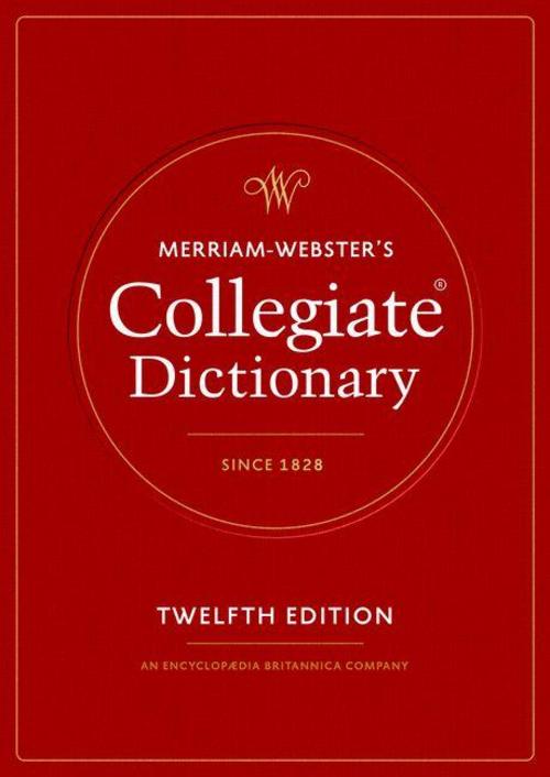 Buchcover: Merriam-Webster's Collegiate Dictionary