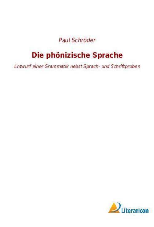 Die phönizische Sprache