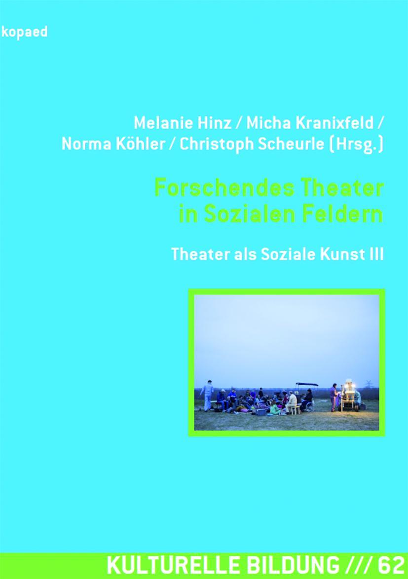 Buchcover: Forschendes Theater in Sozialen Feldern