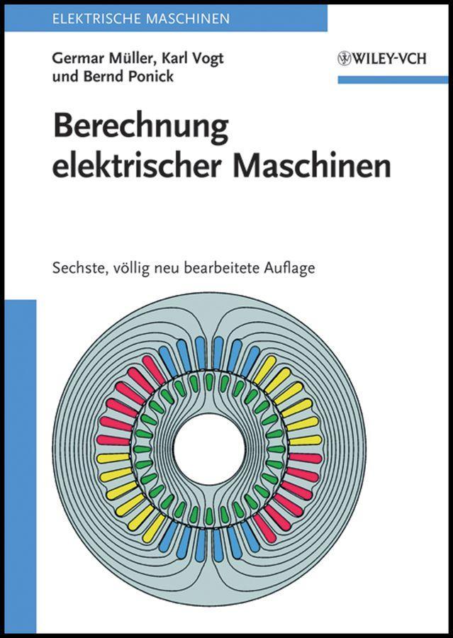 Buchcover: Berechnung elektrischer Maschinen