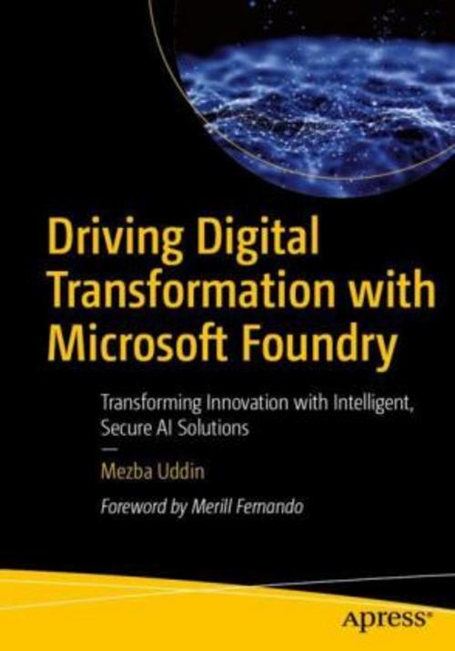 Buchcover: Driving Digital Transformation with Microsoft Foundry