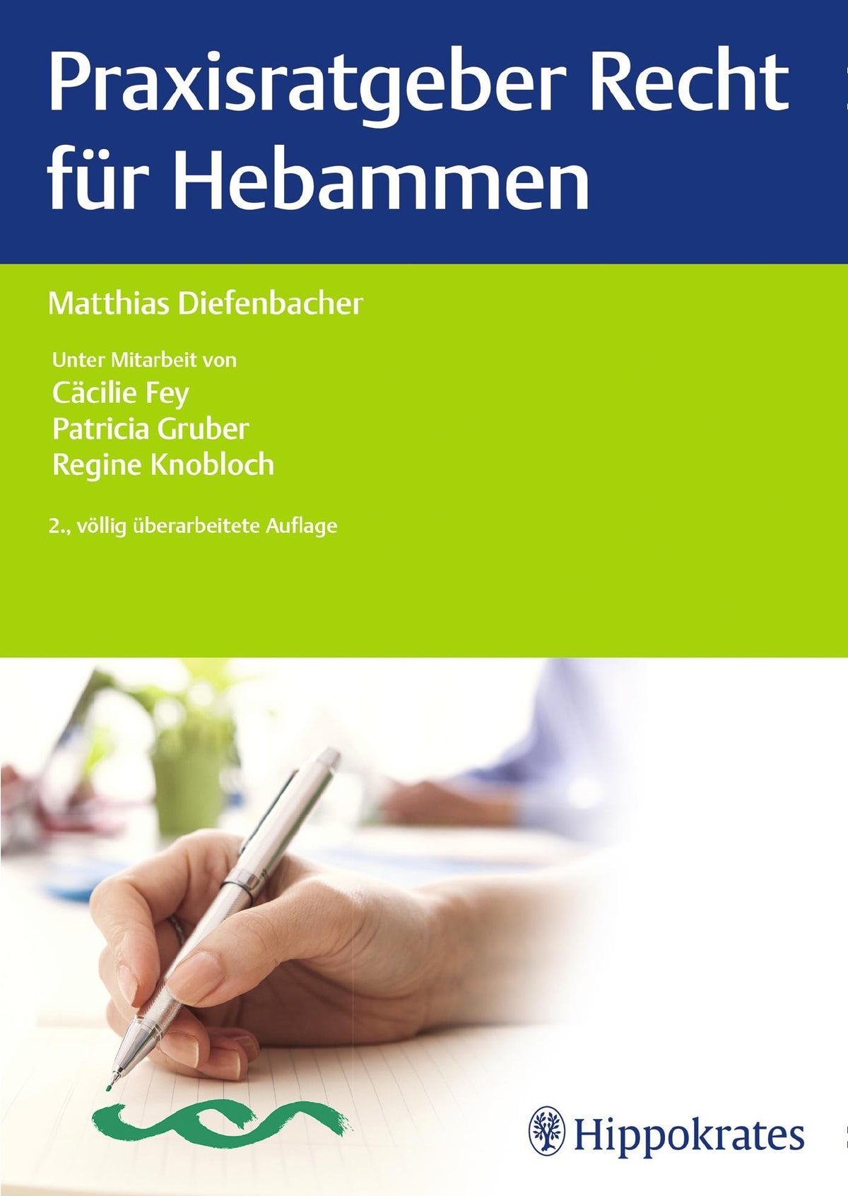 Buchcover: Praxisratgeber Recht für Hebammen