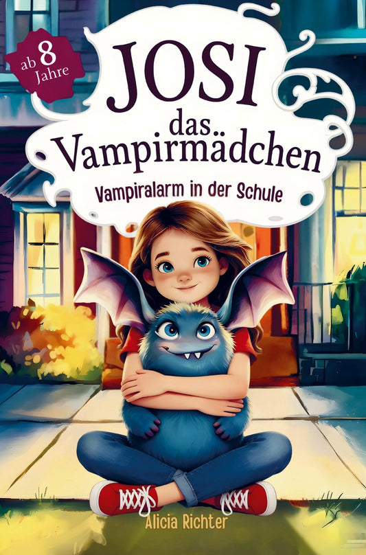 Josi - das Vampirmädchen - Ein spannendes Kinderbuch ab 8 Jahren über Mut, Freundschaft und die Kraft, anders zu sein (Große Schrift für Erstleser)
