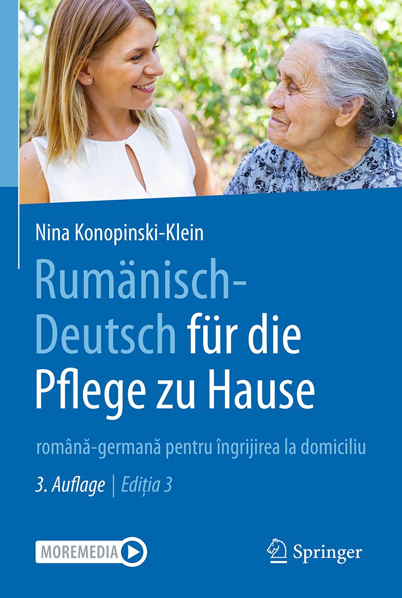 Buchcover: Rumänisch-Deutsch für die Pflege zu Hause