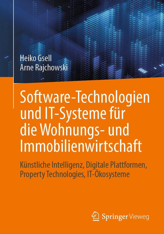 Buchcover: Software-Technologien und IT-Systeme für die Wohnungs- und Immobilienwirtschaft