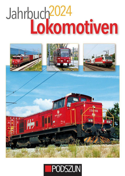 Buchcover: Jahrbuch Lokomotiven 2024