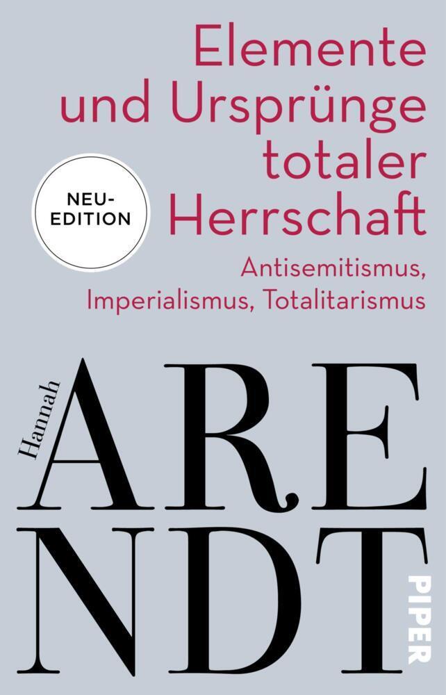 Buchcover: Elemente und Ursprünge totaler Herrschaft