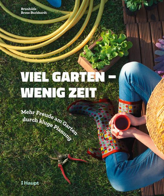 Buchcover: Viel Garten - wenig Zeit