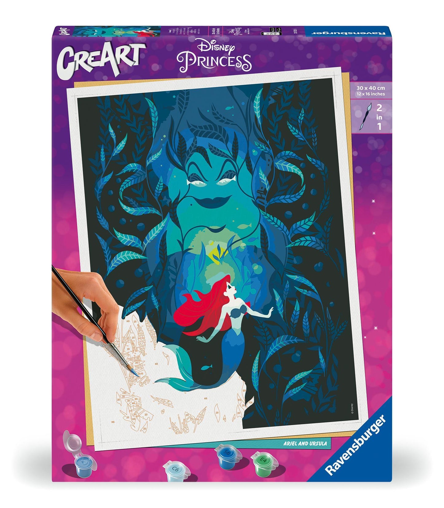 CreArt - Disney Prinzessinnen: Ariel and Ursula