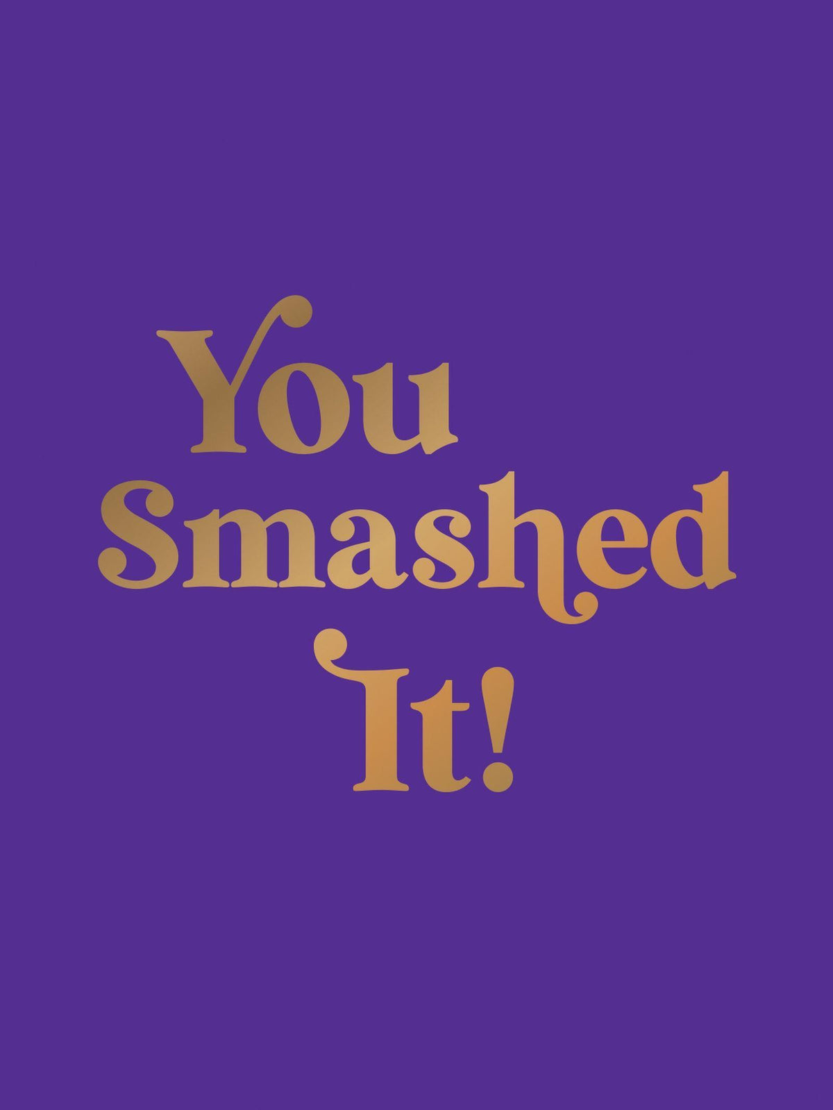 Buchcover: You Smashed It!