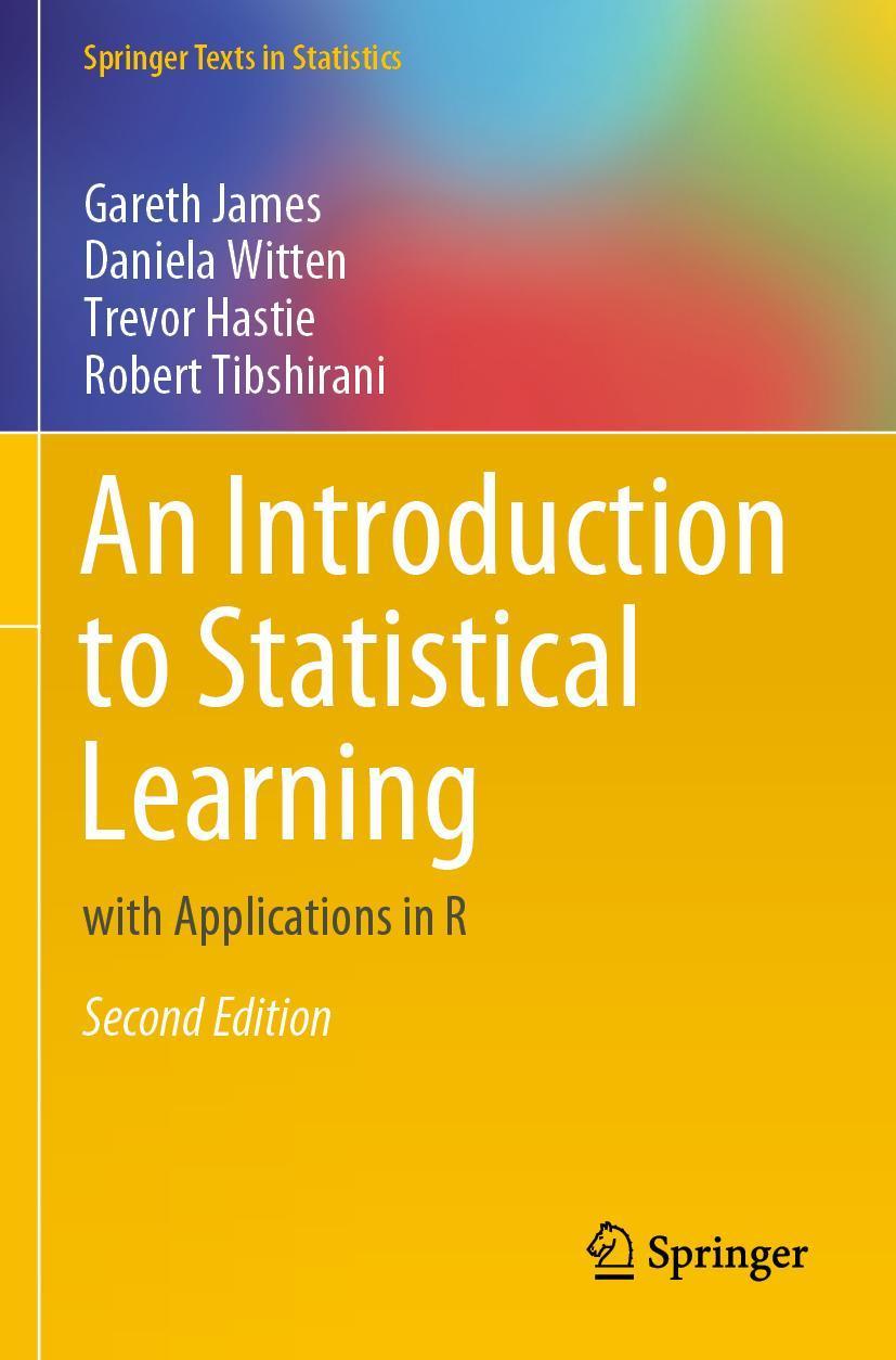 An Introduction to Statistical Learning