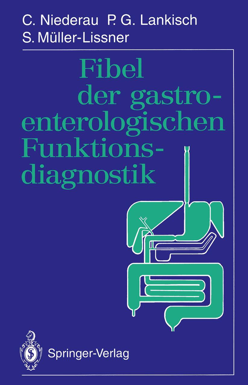 Buchcover: Fibel der gastroenterologischen Funktionsdiagnostik
