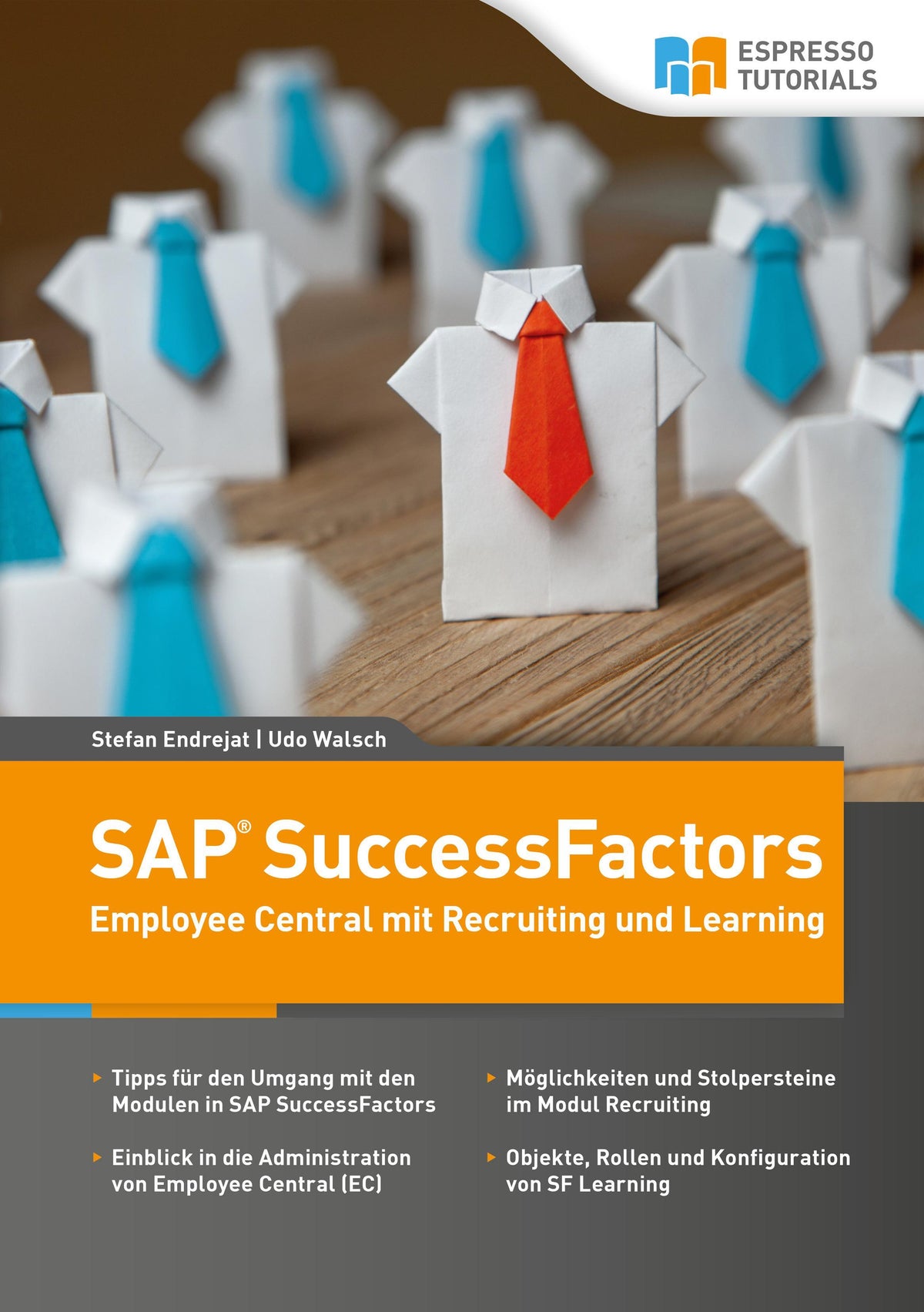 Buchcover: Schnelleinstieg SAP SuccessFactors - Employee Central mit Recruiting und Learning