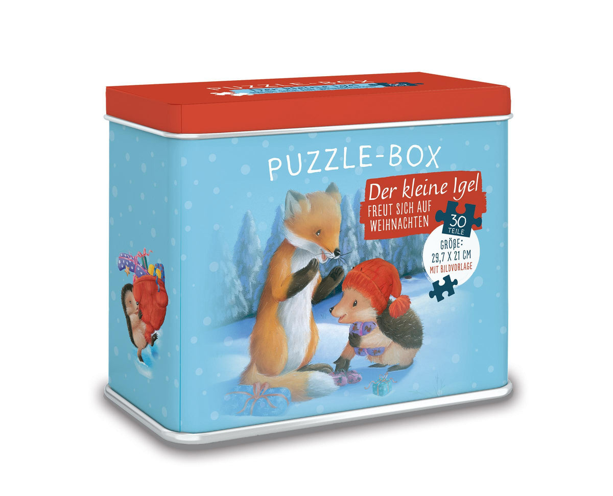 Buchcover: Der kleine Igel freut sich auf Weihnachten