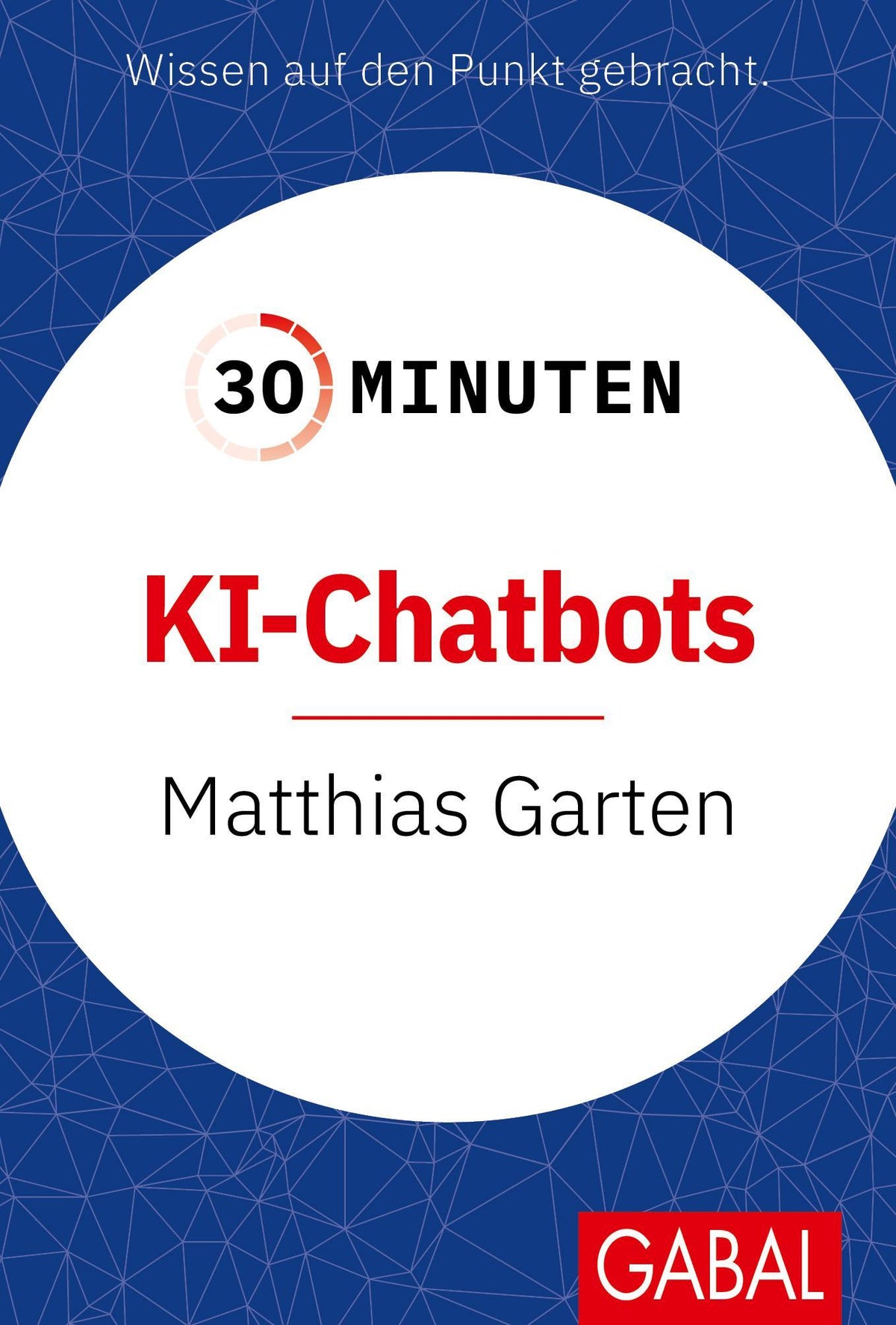 Buchcover: 30 Minuten KI-Chatbots