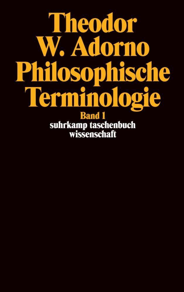 Buchcover: Philosophische Terminologie I
