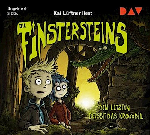 Die Finstersteins - Den Letzten beißt das Krokodil!,3 Audio-CDs