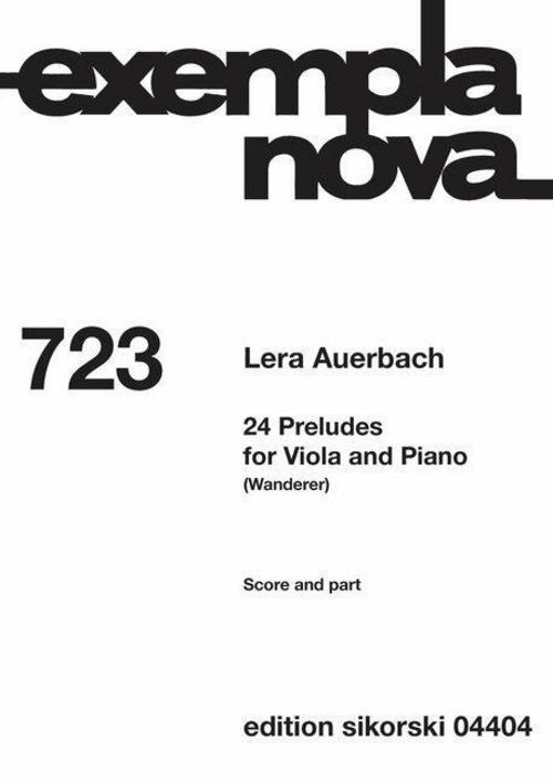 24 Preludes for Viola and Piano