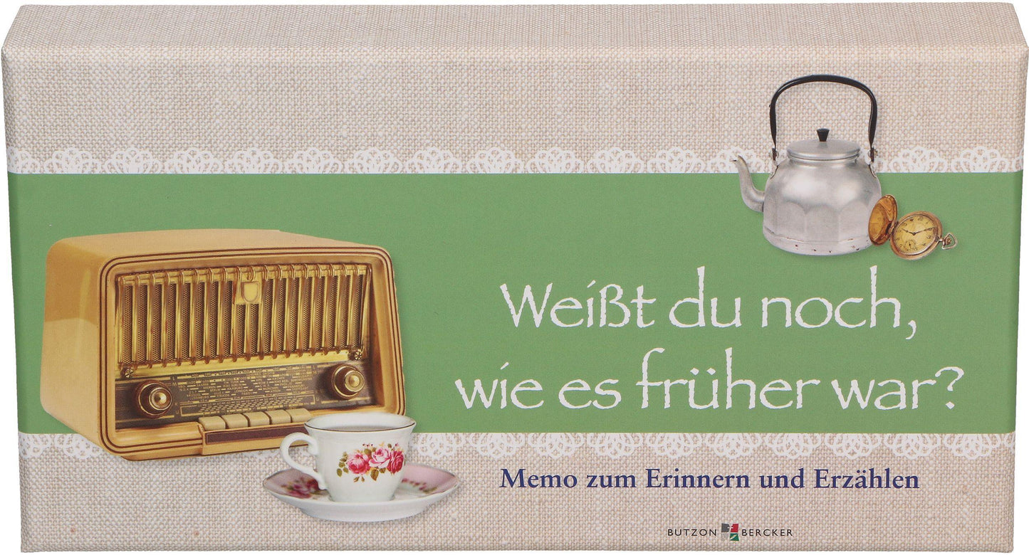 Weißt du noch, wie es früher war?