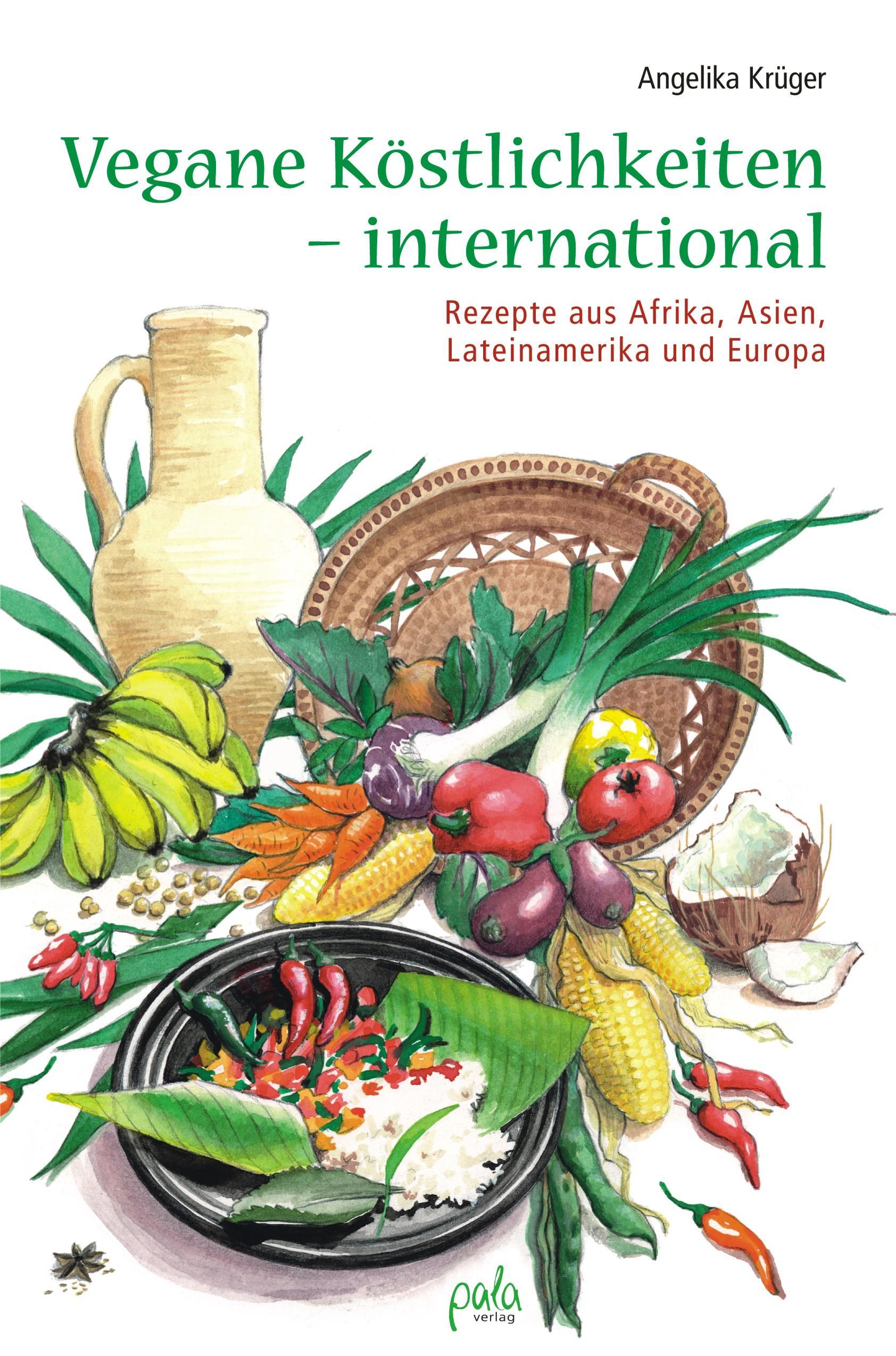 Buchcover: Vegane Köstlichkeiten - international