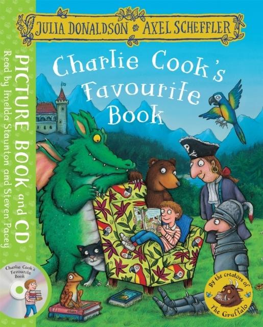 Charlie Cook's Favourite Book, m.  Buch, m.  Audio-CD, 2 Teile