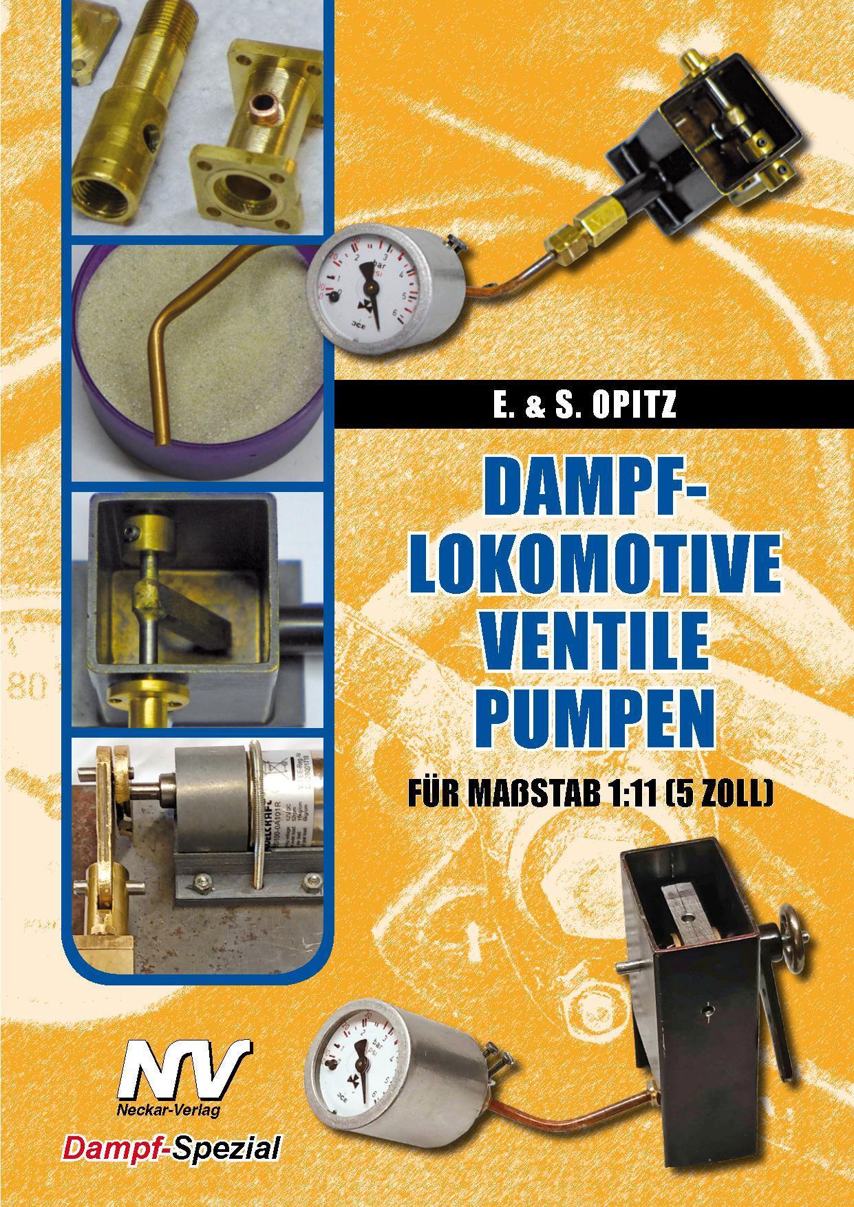 Buchcover: DAMPFLOKOMOTIVE - VENTIL - PUMPEN