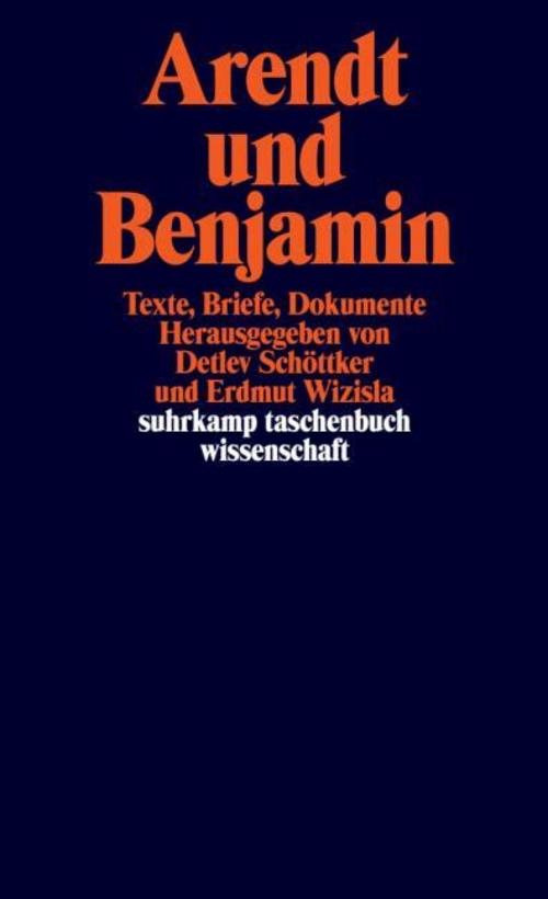 Buchcover: Arendt und Benjamin