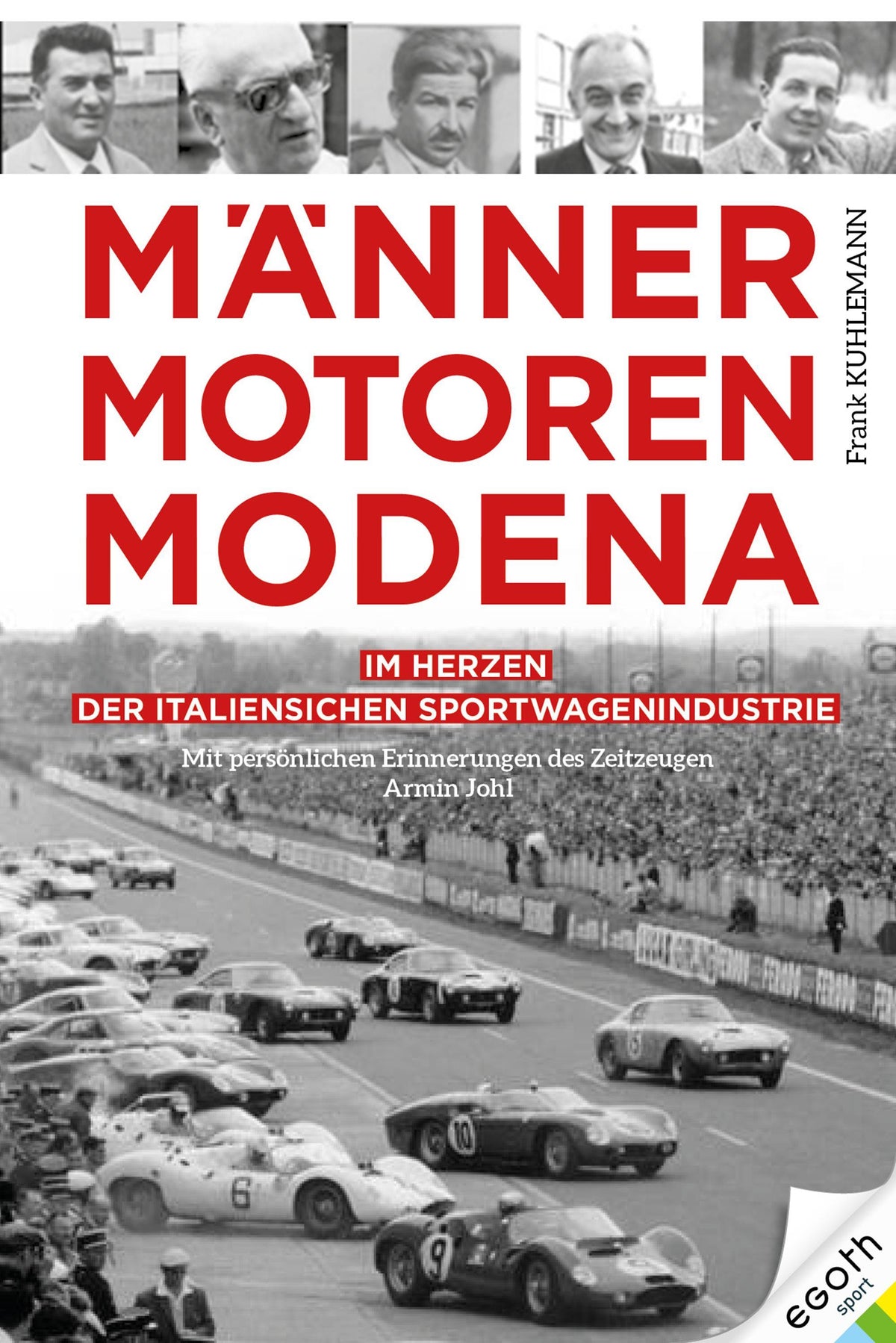 Buchcover: Männer. Motoren. Modena